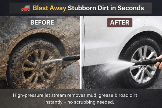 🚿 Clean 5x Faster with Jet Power Water Gun Save Time • Save Water • Professional Cleaning at Home