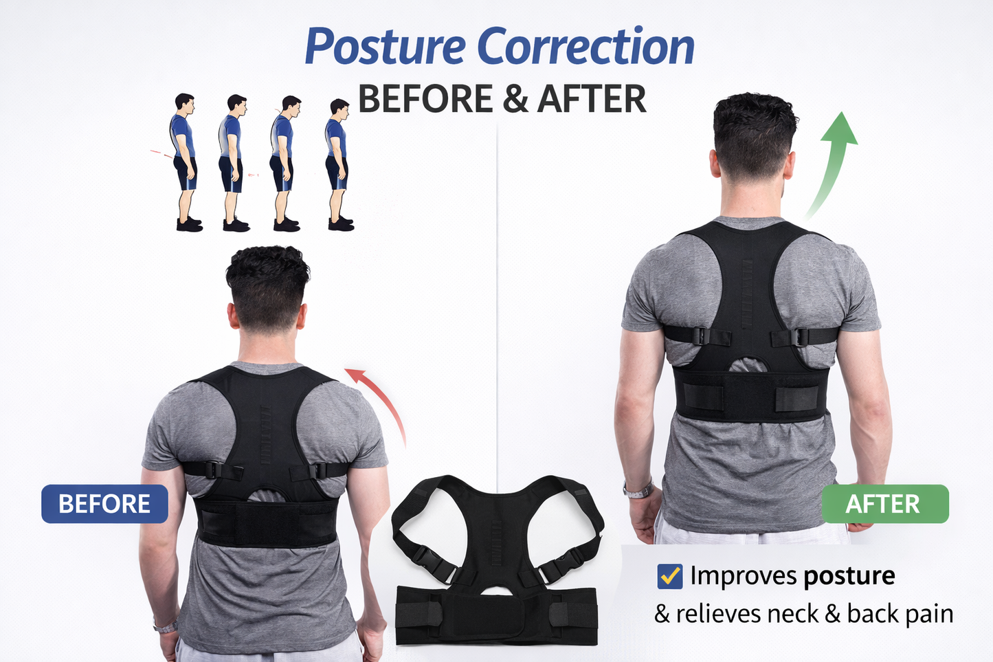 Posture Corrector Shoulder Belt