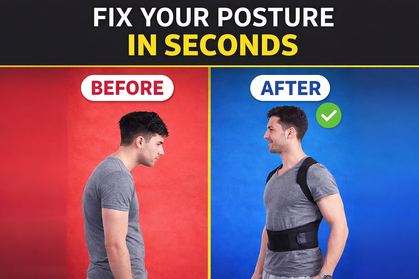 Posture Corrector Shoulder Belt