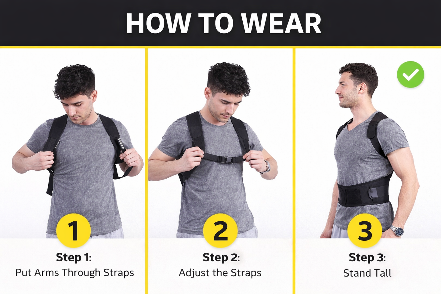 Posture Corrector Shoulder Belt